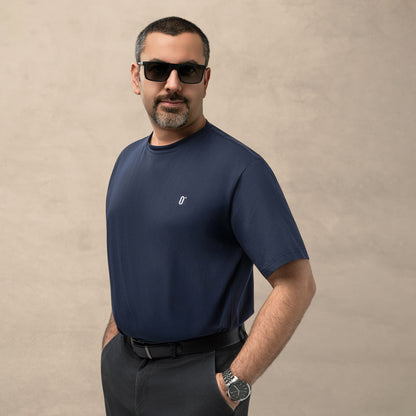 تي شيرت OPT الكلاسيكي باللون الكحلي