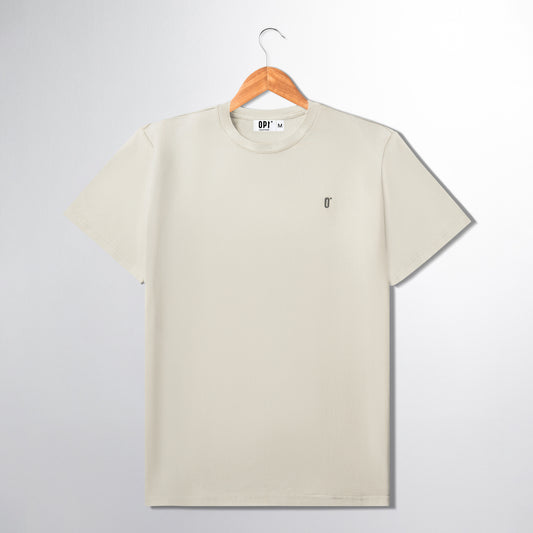 تي شيرت OPT الكلاسيكي باللون بيج