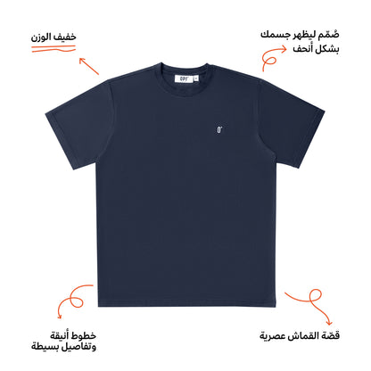 Navy blue t-shirt