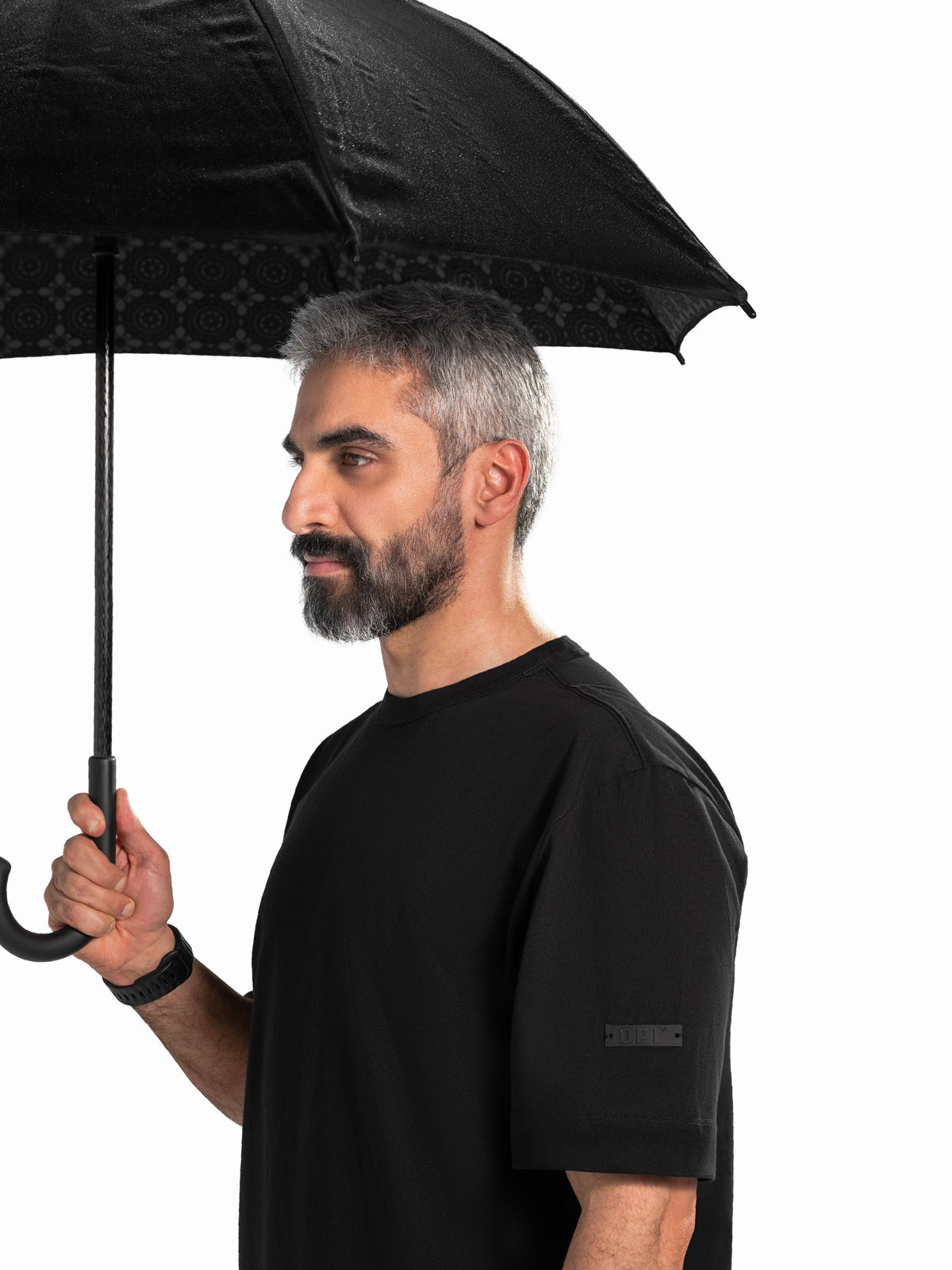 تيشيرت أوبت كور - اسود