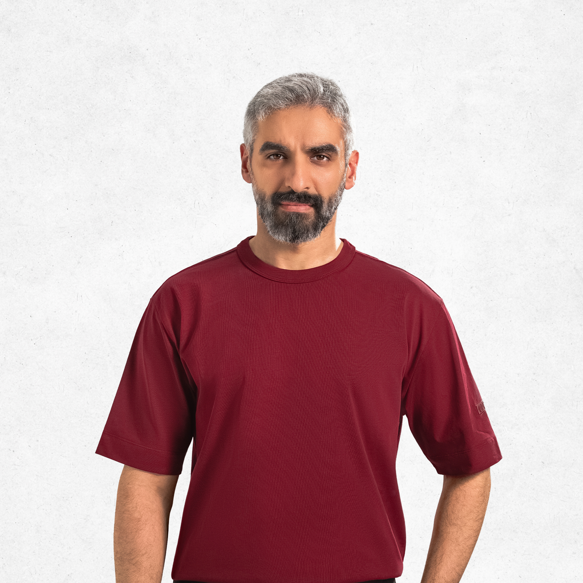 تيشيرت أوبت كور - عنابي